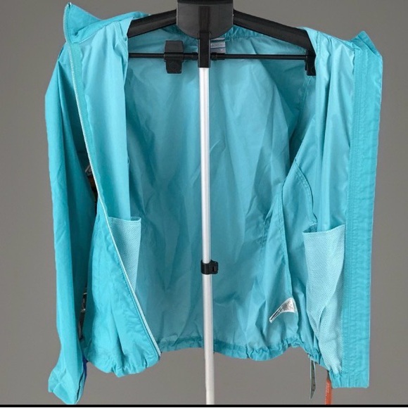 NWOT Columbia Women’s Switchback III Waterproof Packable Jacket Turquoise MED - Picture 8 of 12